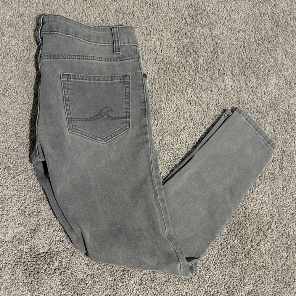 ROXY Women's Gray Wash Skinny‎ Jeans Size 27